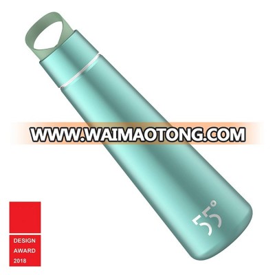 55 Insulated Water Bottle Vacuum Sealed Stainless Steel Portable Perfect for Commuter Travel Office outdoor Sports and Home Use